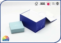 Gloss Varnishing Hinged Lid Gift Box Kraft Paper Customized CMYK Printing