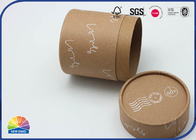 Christmas Product  Kraft Paper Tube Packaging CMYK 4C Printed Customized Logo