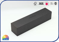 Detachable 150gsm Black Kraft Paper Two Pieces Gift Box Biodegradable