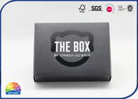 Spot UV Lid Folding Carton Box 350gsm Cardboard Shoe Box