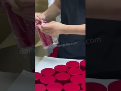 Зеленая круглая бумажная упаковывая трубка конфеты слоения трубки штейновая