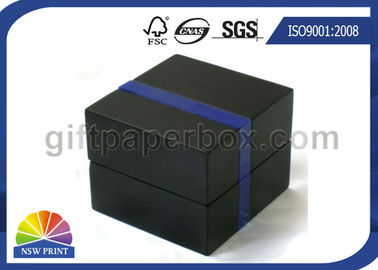 Black Red Pink Custom Elegant Girls Jewelry Box with Glossy Matt Laminated