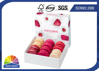 Коробка подарка картона Eco-friendy для Macarons/подарка десерта вычуры коробок бумажного упаковывая