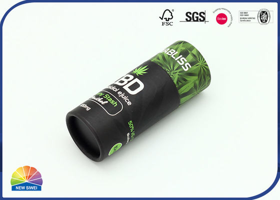 Штейновая трубка бумаги Kraft слоения упаковывая для Cannabidiol