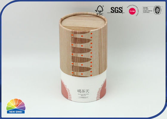 2pieces развернуло трубку цилиндра края бумажную упаковывая Biodegradable