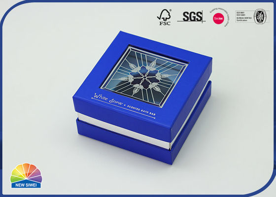 Коробка плеча печати штейновая BOPP Pantone твердая с видимым окном