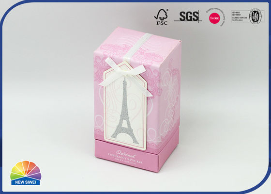 цвет 350gsm C1S напечатал блестящую твердую подарочную коробку