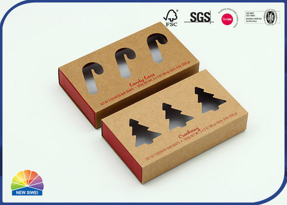 Ящик сползая напечатанное слоение бумажной коробки 350gsm Kraft штейновое