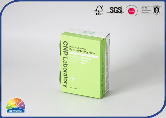 Skincare установило соединиенное бумажное складывая слоение коробки штейновое